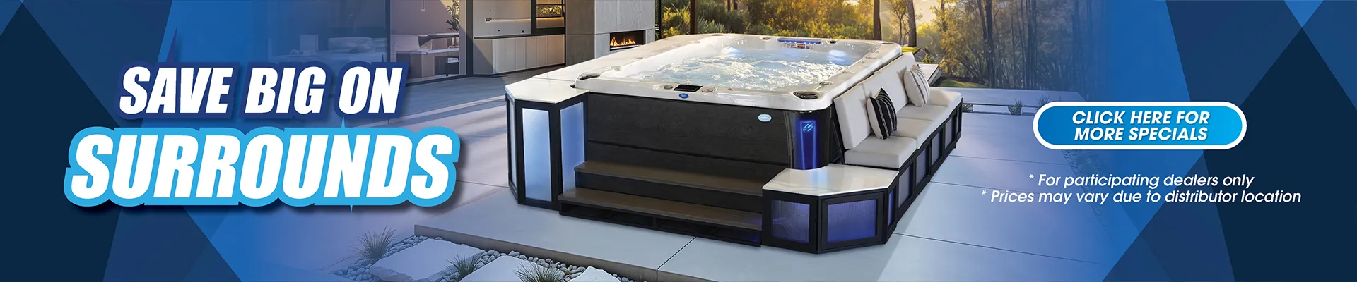 Calspas hot tub being used in a family setting - Kalispell