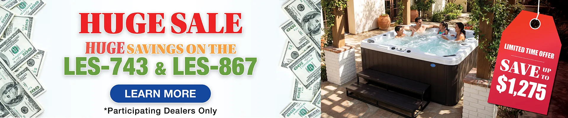 Calspas hot tub being used in a family setting - Kalispell